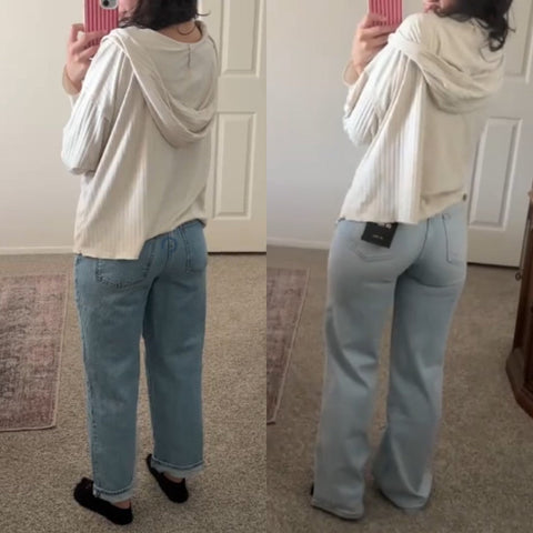 BBL Curve Jeans styling and fit photo