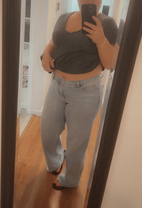 BBL Curve Jeans styling and fit photo