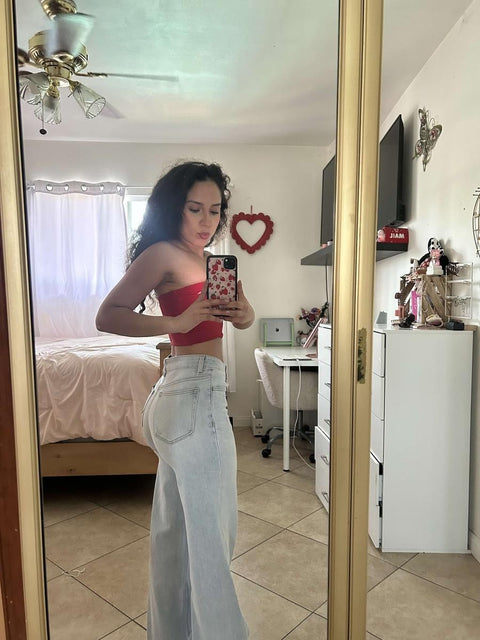 BBL Curve Jeans styling and fit photo