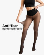 The knit stretched by hand without tearing: rip-resistant fabric