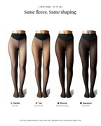 The four shades side by side: Vanilla, Tan, Bronze and Espresso